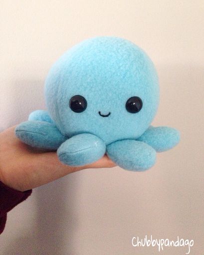 blue octopus stuffed animal