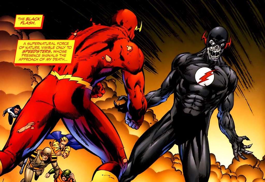 black flash figure