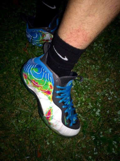 weatherman foamposite size 13