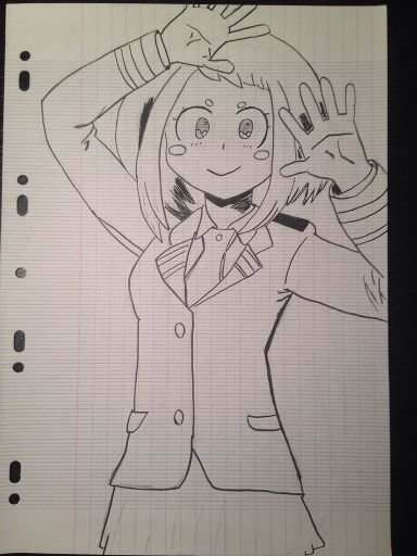 Uraraka drawing #2 | Anime Amino