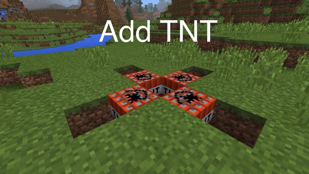 how to make a humen tnt launcher in minecraft