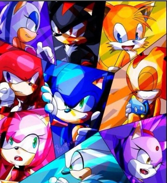 Sonic Y Sus Amigos Anime Amino 