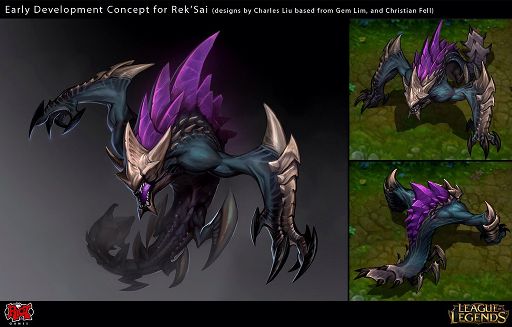 Early Champion concepts | League Of Amino