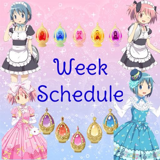 Week Schedule Wiki Anime Amino