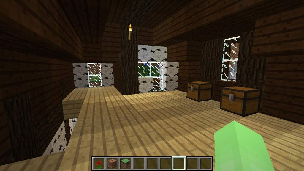 Dark Oak And Birch House Survival World Minecraft Amino 