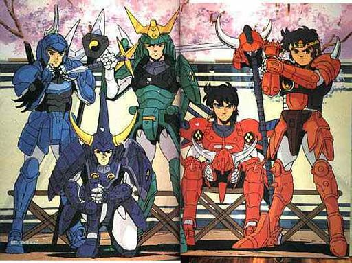 ronin warriors saint seiya