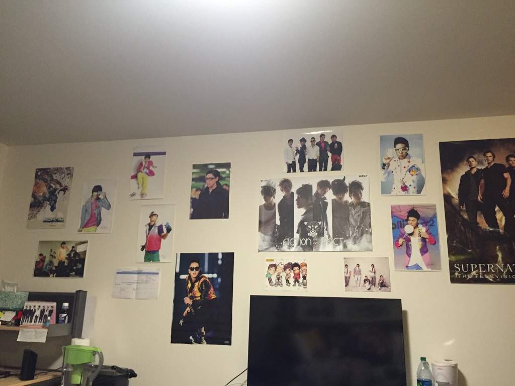 My Kpop Poster-Covered Room - Update! | K-Pop Amino