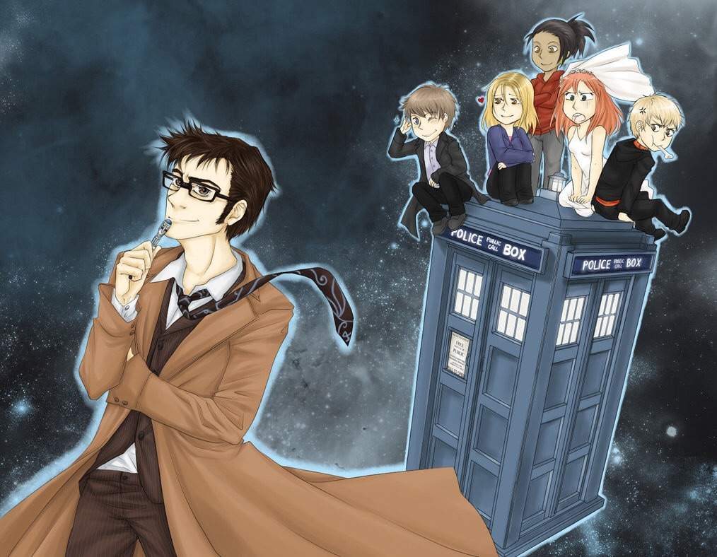 Anime Style 10th Doctor | Doctor Who Amino