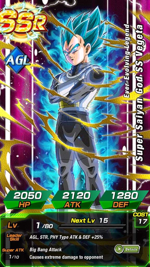 agl super vegeta