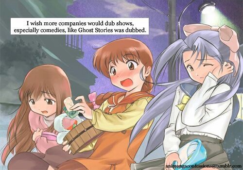 Ghost Stories Anime English Dub Download : SHOULD There Be More Anime