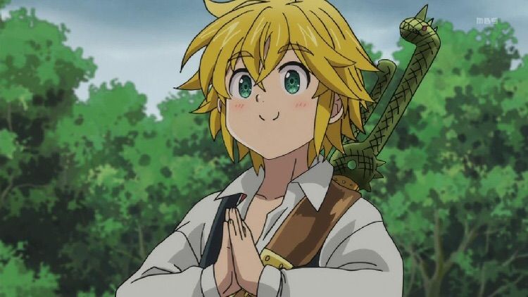 meliodas smile