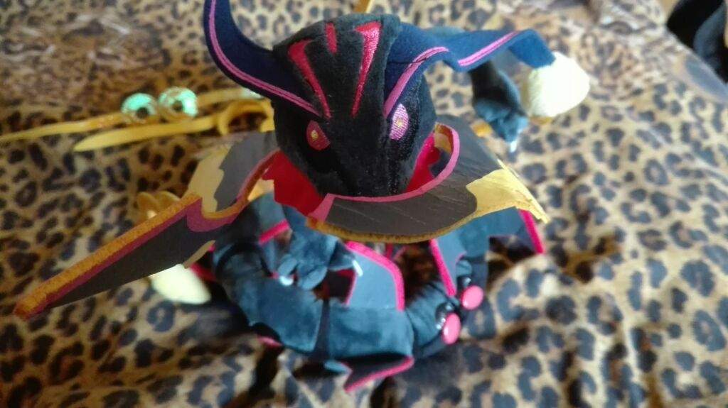 pokemon plush mega rayquaza