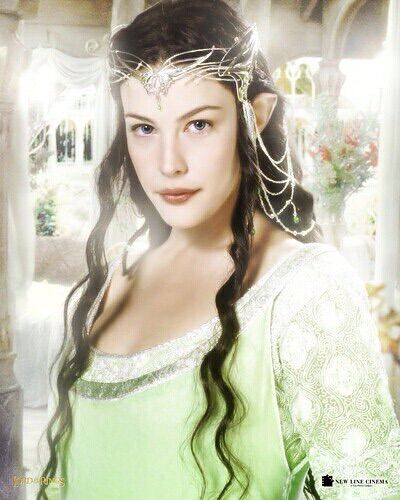 arwen green dress