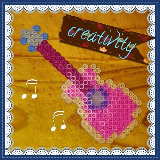 Guitar Perler Bead Crafty Amino