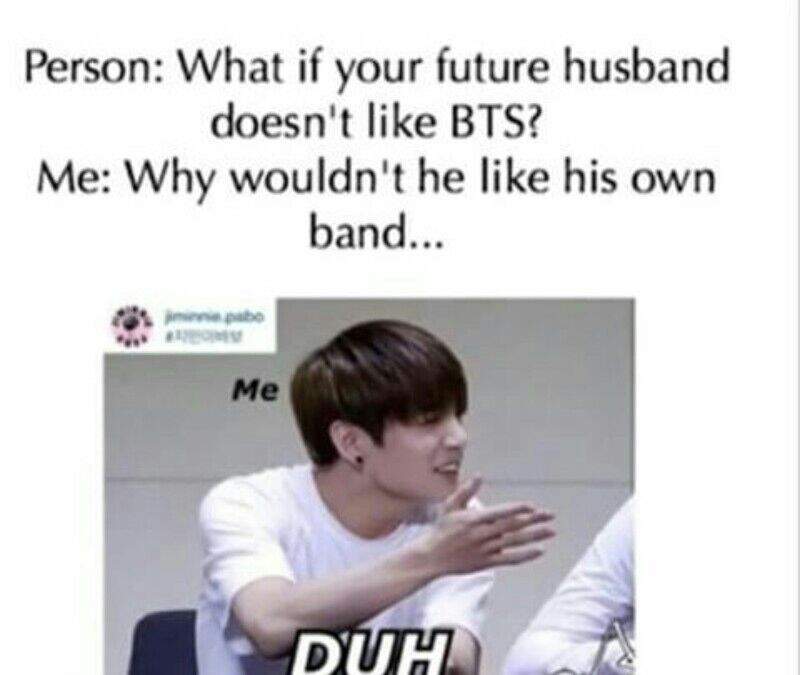 "My husband is part of the Bangtan Boys (BTS)!!! DUH!" | K-Pop Amino