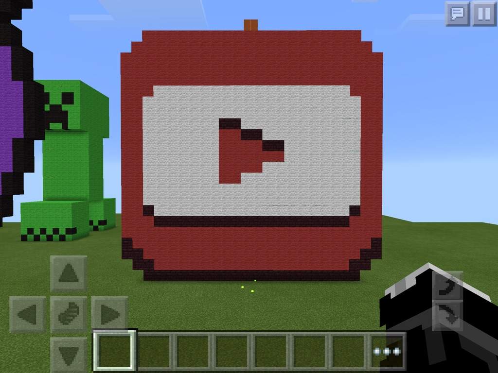 Minecraft Pixel Art - YouTube