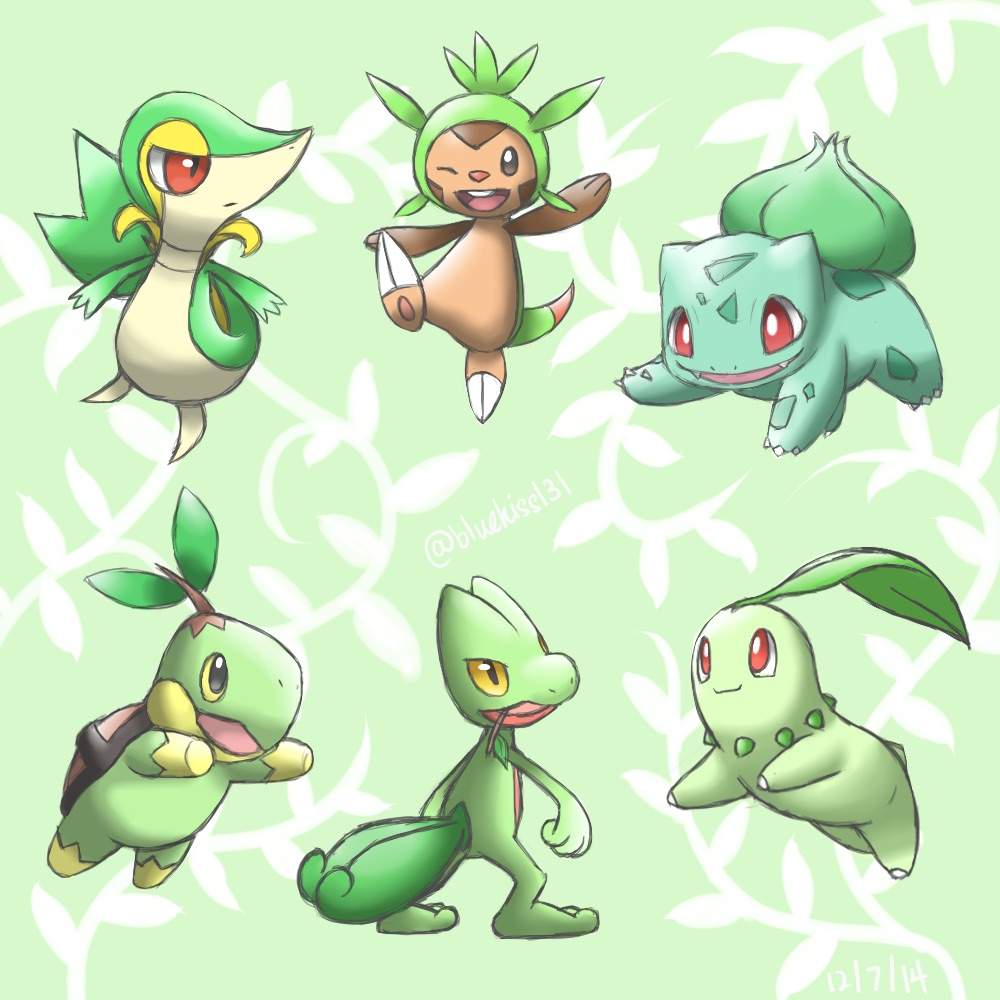 What Is Your Favorite Grass Starter Pokémon Amino