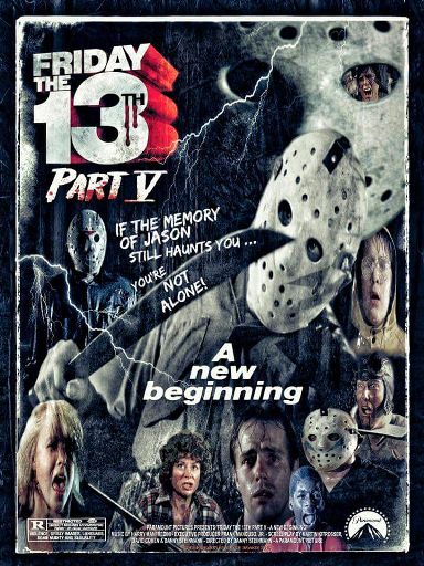 Friday The 13th Part 5 Poster Design Horror Amino