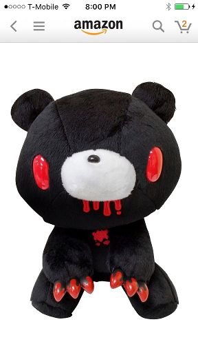 anime bear plush