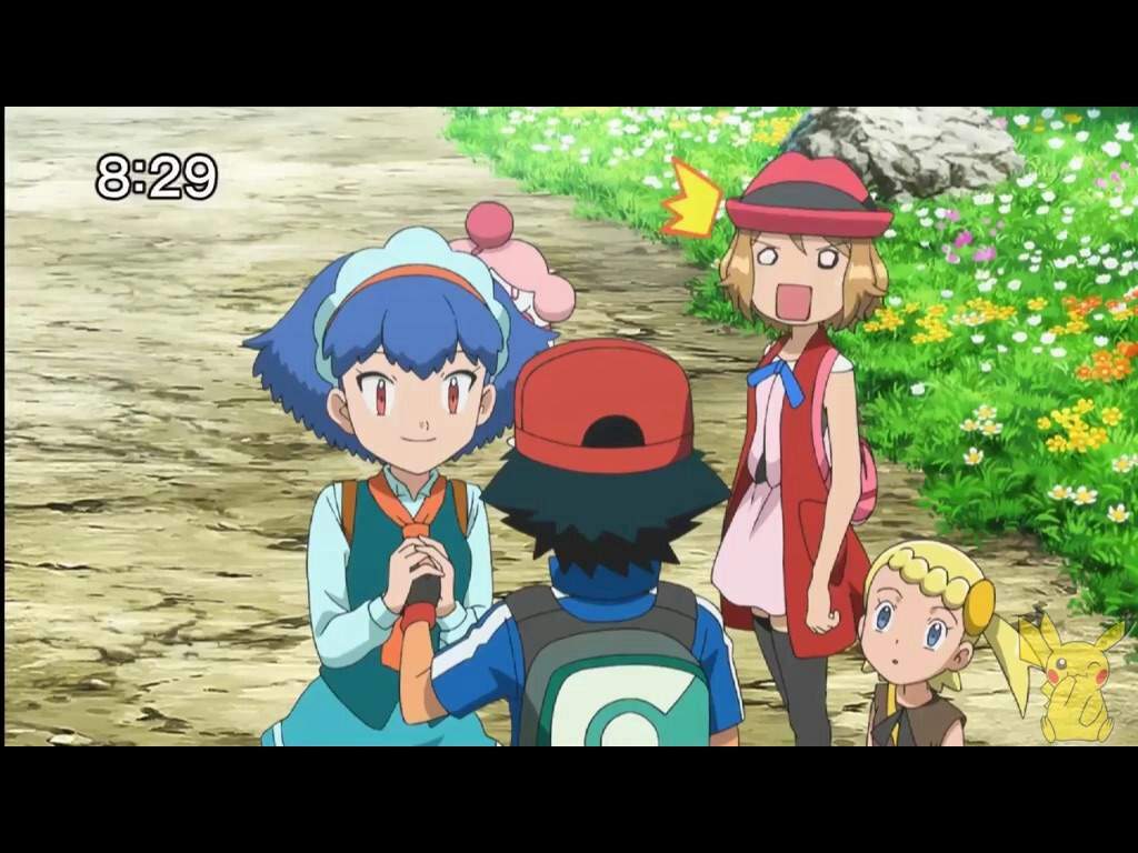 Ash And Miette S Dance Serena Jealous Pok Mon Amino