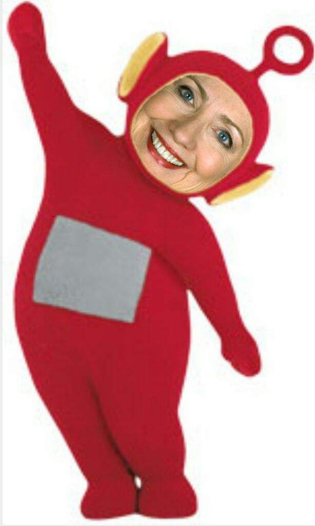 Image result for clinton teletubby