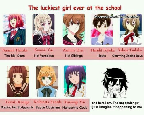 Hasil gambar untuk reverse harem heroines