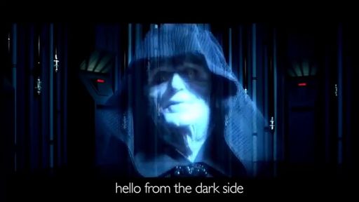 hello from the darkside