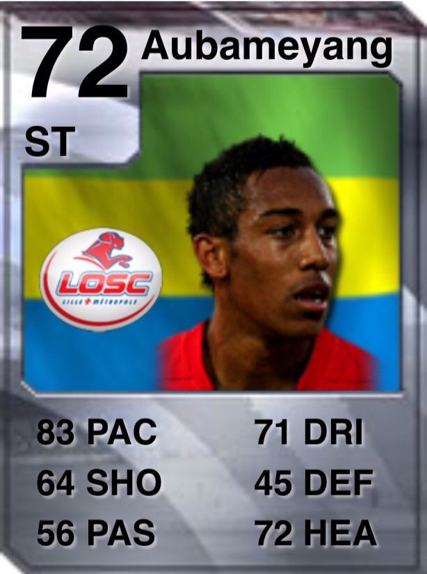 ThrowBack Fifa Cards #2 Aubameyang | Goal Amino