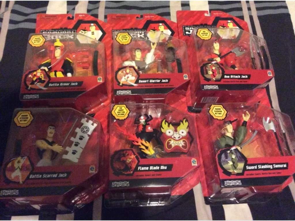 samurai jack figures