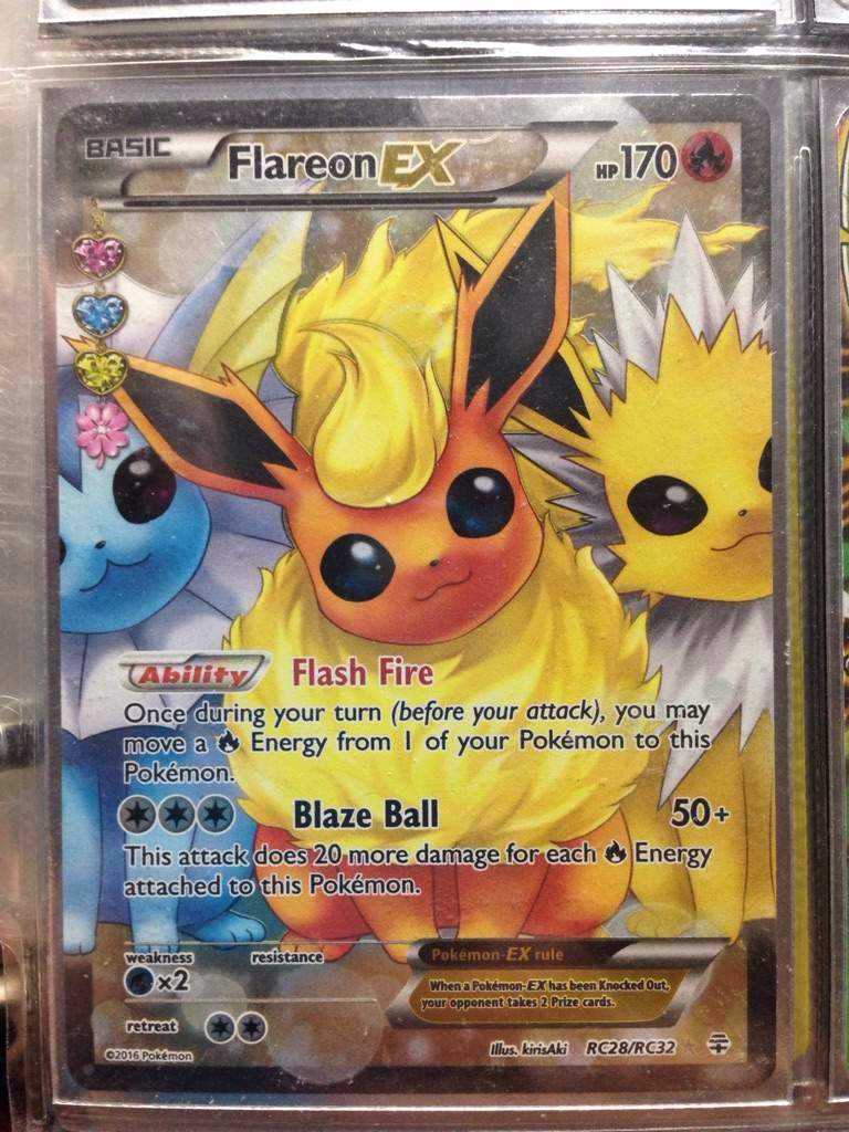 Card analysis: Flareon EX! | Pokémon Amino