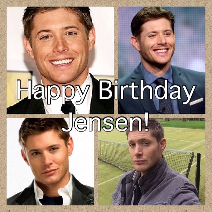Happy Birthday Jensen! 🎉 | Supernatural Amino