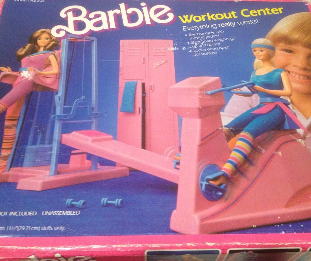 workout barbie doll