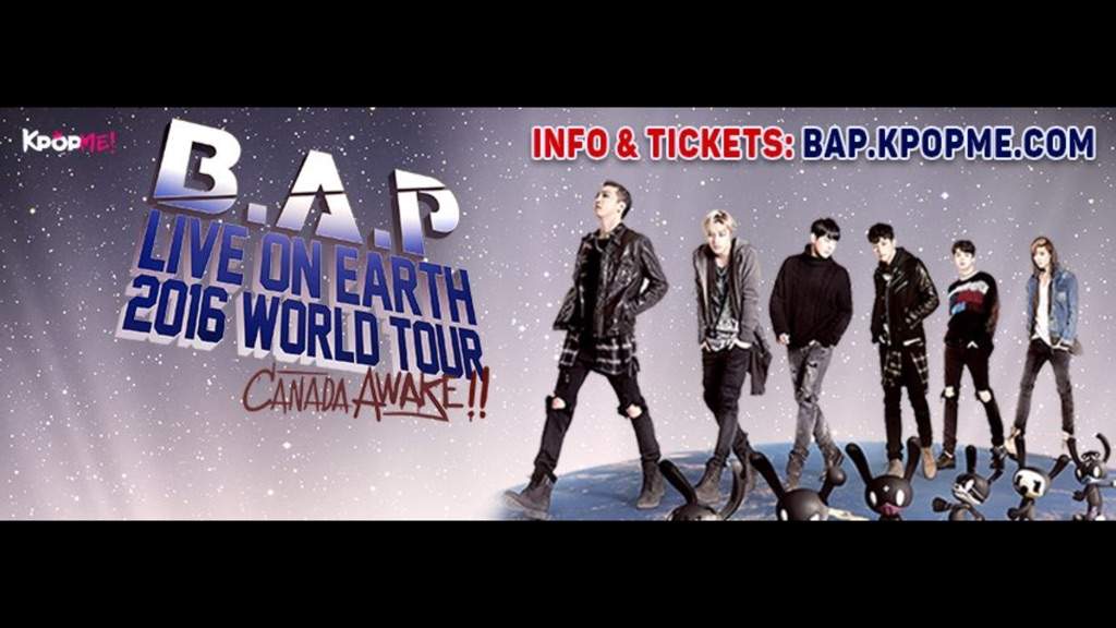 BAP Canada tour dates KPop Amino