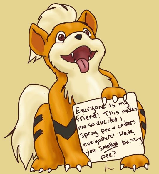 growlithe pillow