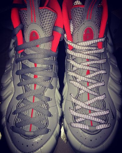 yeezy foamposite laces