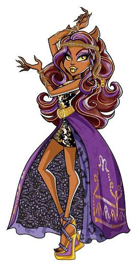 clawdeen wolf cartoon