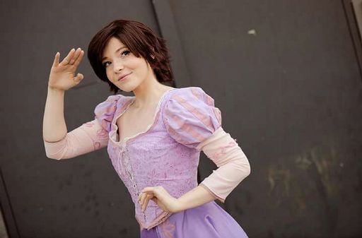 Short Brown Hair Rapunzel From Tangled Cosplay Amino