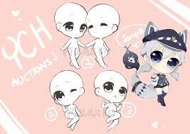 Chibi reference/poses | Art Amino