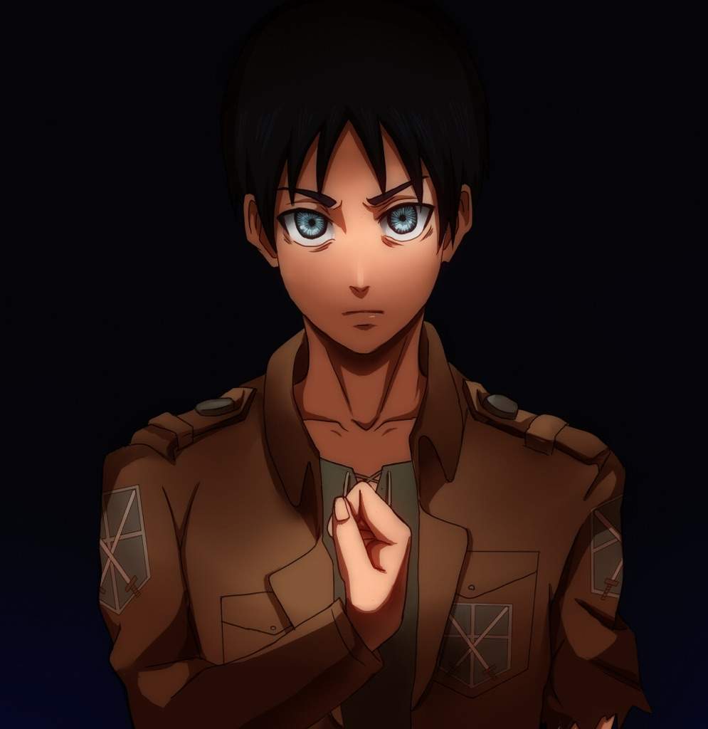 eren yeager black