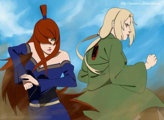 Tsunade Senju Vs Mei Terumi Anime Amino