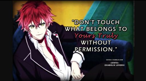 Diabolik Lovers Quotes 