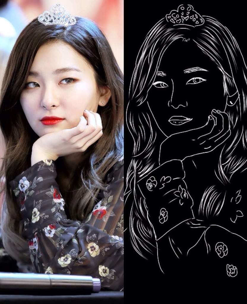 Seulgi drawing | K-Pop Amino