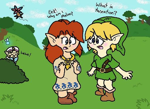 Link X Malon Wiki Zelda Amino 0551