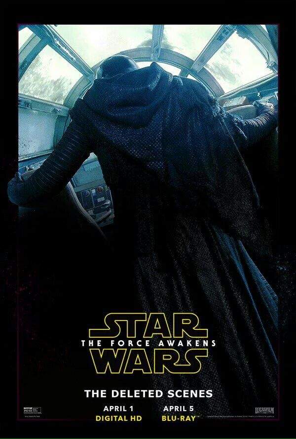 Poster For The Deleted Scenes Of The Force Awakens Star Wars Amino