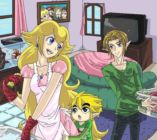 Link X Peach Wiki Zelda Amino 3162