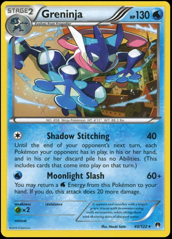 Greninja BREAK Deck Overview [TCG] Pokémon Amino