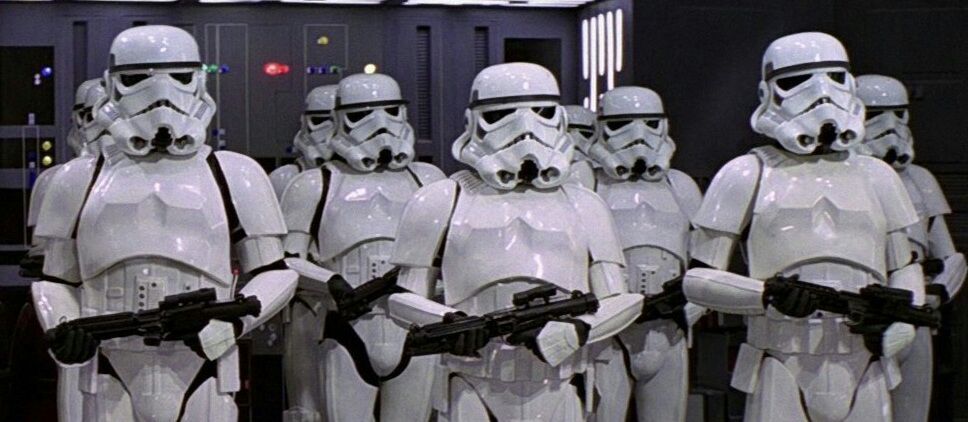 every single stormtrooper