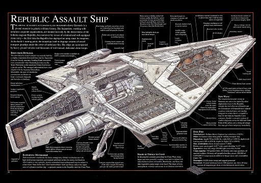 republic attack ship