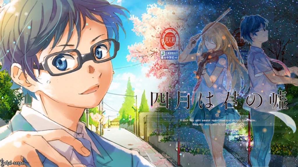 your lie in april anime series