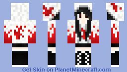 jeff the killer minecraft skin